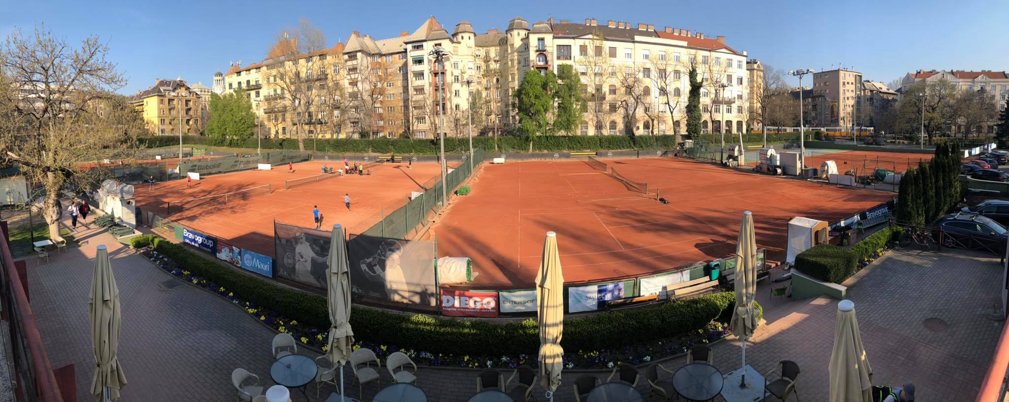 Park Teniszklub terasz