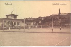 A Kelenföldi sporttelep korabeli képeslapon, 1916